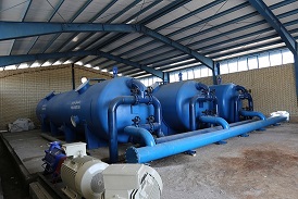 Mahalat Water treatment plant placement with the presence National Water and Wastewater Engineering Company experts